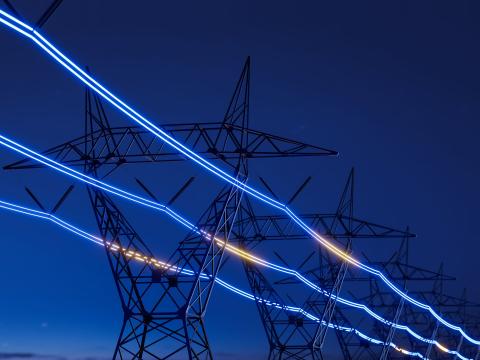 Researchers at the Georgia Institute of Technology and the Georgia Technology Research Institute are developing an artificial intelligence-enabled system to identify abnormalities in electrical power grids and associated networks. Credit: Shutterstock/Black_Kira