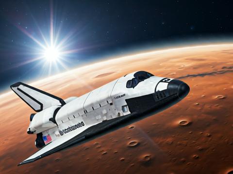 Starburst's inaugural Space-H Accelerator program aims to support startups looking to introduce their medical technologies to the space industry. Credit: Google Gemini-generated illustration.