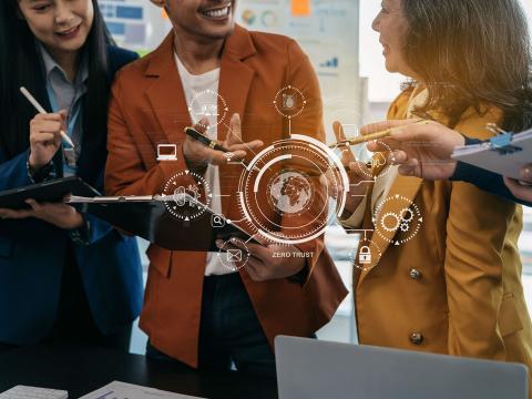 The path of unprecedented economic growth in Internet of Things (IoT) solutions is just beginning with the introduction of IoT in military and civilian smart city, energy, manufacturing and transportation arenas. Credit: THICHA SATAPITANON/Shutterstock