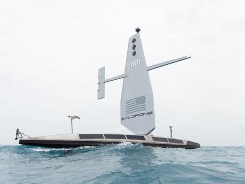 Unmanned surface vehicle provider, Saildrone, works closely with the U.S. Navy.  Saildrone