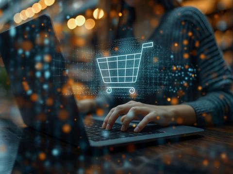 The SBIR Phase III AWS Marketplace is a one-stop shop for commercial defense technology solutions. Credit: IC Production-stock.adobe.com generated with AI