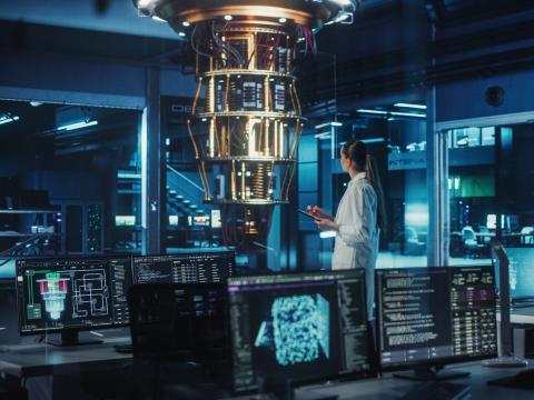 Advancements in quantum computing will change cybersecurity. Credit: Gorodenkoff-stock-adobe.com