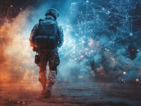 C2COE Director Col. Mietta Groeneveld stresses the importance of effective deterrence in a digital age at TechNet Transatlantic 2025. Credit: YouraPechkin-stock.adobe.com generated with AI