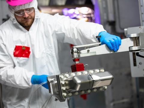 Lawrence Livermore National Laboratory conducts a first-time-ever experiment. Jason Laurea/LLNL.gov