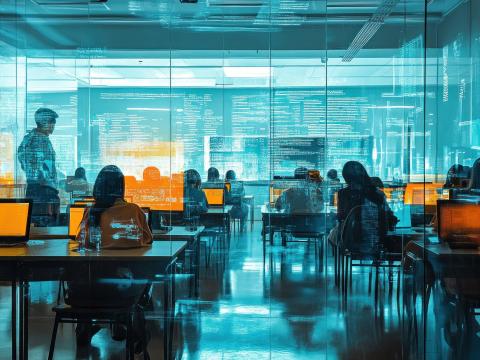 Richard Forno, a teaching professor in the University of Maryland, Baltimore County (UMBC) Department of Computer Science and Electrical Engineering, shares his thoughts on U.S. offensive cyber strategies. Credit: RezaArif-stock.adobe.com generated with AI