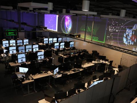 By hosting the DASH—the Decision Advantage Sprint for Human-Machine Teaming—the 805th Combat Training Squadron, known as the Shadow Operations Center at Nellis Air Force Base, Nevada, along with the Advanced Battle Management System Cross-Functional Team, have insights into the artificial intelligence capabilities that enable decision advantage. Credit: Deb Henley, 505th Command and Control Wing