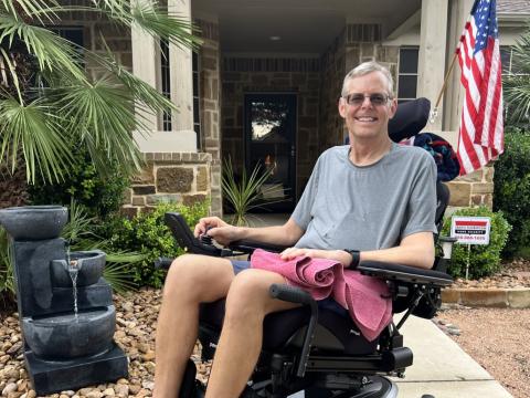 Rick Lipsey, 28-year U.S. Air Force veteran and 40-year AFCEA member, was diagnosed with ALS in March 2025. Now he is spreading awareness and raising funds for the cure. 