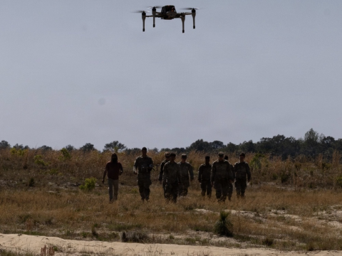 The U.S. military conducted an operational assessment of prototypes of the Bumblebee counter drone capabilities at Fort Bragg, NC, on April 22, 2026. Credit: U.S. Army Photo by Staff Sgt. Cory Reese 