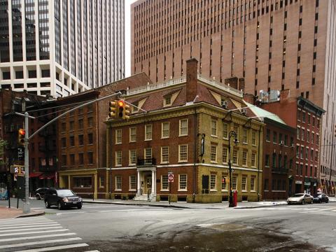 Fraunces Tavern, a now-restored historic tavern in New York City, is the meeting place where AFCEA International was established on July 1, 1946. Stuart Monk-stock.adobe.com 