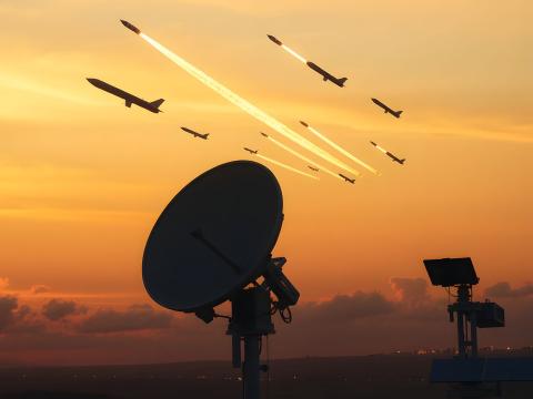 The U.S. military is expanding missile defense and space communications to medium-Earth orbit (MEO). Credit: Seaside-stock.adobe.com generated with AI