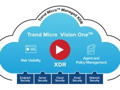 Trend Micro Vision One displays risk visibility as well as agent and policy management.