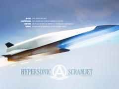 Illustration showing how a hypersonic weapon creates thrust. Image By Travis Burcham/ DVIDS.