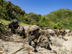 Naval expeditionary forces in the littorals require hardened digital positions at the edge. Credit: Marine Corps Sgt. Melanye Martinez