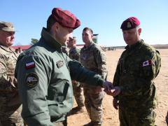 NATO allies Canada and Poland participate in collective training in 2016. Credit: Spc. Lisa Velazco, 982nd Signal Company