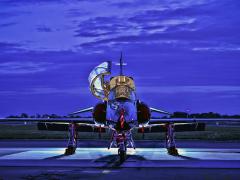 BAE Systems is testing out the integration of Red 6's augmented reality system on its Hawk fast jet trainer aircraft. Credit: Photo courtesy of BAE Systems