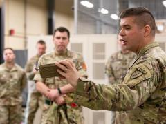 Security Force Assistance Brigades are deployed worldwide to advise, support, liaise with and assess partner forces. This puts a premium on providing assured communications between the brigades and foreign units.  Photo courtesy SFAC public affairs