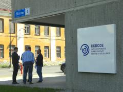 The NATO Cooperative Cyber Defence Center of Excellence has moved to a new building in a former military base to accommodate specialists from a growing number of member nations. Photo credit: Diego Laje