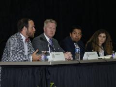 A panel of experts discuss the Defense Information Systems Agency's unified Department of Defense Network (DODNET) initiative at AFCEA International’s TechNet Cyber 2024.