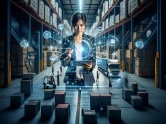 Emerging technologies such as generative AI can be used to help combat risks to critical supply chains. Credit: Shutterstock AI-generated image.