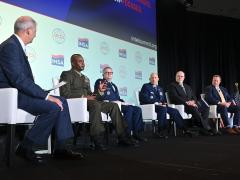 Military leaders explain what they need from industry partners at 2025 Intelligence & National Security Summit. Credit: Herman Farrer Photography