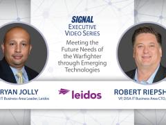 Leidos executives share how the company plans to keep up with emerging technologies and improve mission success.