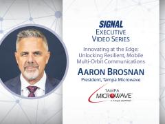 Aaron Brosnan, president of Tampa Microwave, explains how his company's multiorbit communications solutions can aid warfighters on the go.