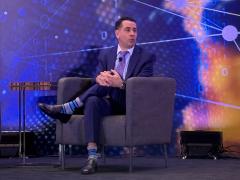 Leonel Garciga, chief information officer for the Department of the Army, speaks at AFCEA NOVA Army IT Day 2026, held in McLean, Virginia.