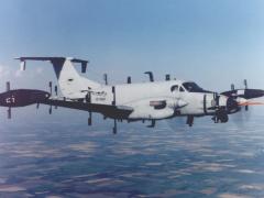 The RC-12 Guardrail has provided Signals Intelligence capabilities since the early 1970s, with the fleet retired last year. Credit: U.S. Army