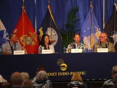 Technology experts speak at TechNet Indo-Pacific 2026 in Honolulu. Credit: Artistic Mindz Photography
