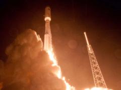 The MUOS-4 satellite launched last year; the MUOS-5 satellite experienced a difficulty on its way to its geosynchronous orbit and has been delayed.