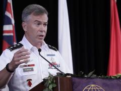 Lt. Gen. Bryan P. Fenton, USA, deputy commander, U.S. Pacific Command, discusses military challenges and opportunities in the Asia-Pacific region at TechNet Asia-Pacific.