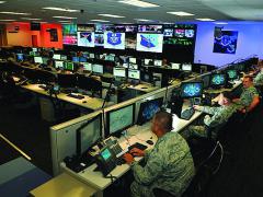 U.S. Air Force personnel conduct cyber operations in an exercise at Joint Base San Antonio-Lackland. The Air Force is looking to restructure both its cyber organization and its cyber operations to account for changes in the virtual domain.