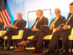 Intelligence experts from around the world discuss countererrorism during the Intelligence and National Security Summit.