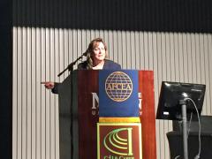 During her morning keynote, Stempfley stressed the importance of using analytics to create situational awareness in cybersecurity.
