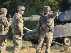 The U.S. Army is seeking industry 5G-network related solutions in a new $40 million effort meant to strengthen command post communications. U.S. Army Soldiers of the 1st Armored Brigade Combat Team, 3rd Infantry Division prepare to set up their tactical operations center in the Germany’s Hohenfels Training Area in 2015. Credit: U.S. Army photo by Sgt. 1st Class Caleb Barrieau