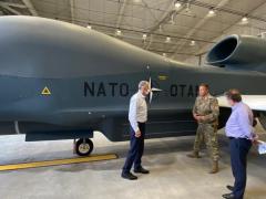 NATO’s Deputy Secretary General Mircea Geoana, along with a group of alliance ambassadors, visits the NATO Alliance Ground Surveillance Force in Sigonella. The U.S. Defense Information Systems Agency (DISA) is working with its NATO allies to improve communications across the breadth of alliance activities and systems. NATO