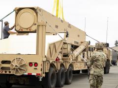 The U.S. Army has delivered the first prototype hardware for the Long Range Hypersonic Weapon system to a battalion of the 17th Field Artillery Brigade. U.S. Army photo by SPC Karleshia Gater