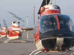 The Navy awarded a new contract to field 130 new TH-73A Advanced Helicopter Training System aircraft for the Navy, Marine Corps and Coast Guard to replace the 35-year old TH-57 aircraft, pictured. U.S. Navy photo