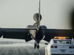 A U.S. Air Force U-2 lands at Al Dhafra Air Base in the United Arab Emirates. The Air Force is developing a new intelligence, surveillance and reconnaissance (ISR) strategy that focuses on data instead of collection platforms.