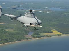 Northrop Grumman has been awarded a contract modification to produce one Fire Scout unmanned air system.