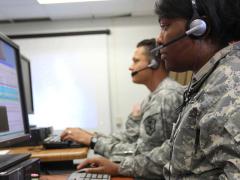 Soldiers with the U.S. Army Cyber Command take part in network defense training. The Army has reclassified its military occupational specialty as 17C for cyber operations specialists, but more remains to be done to build an effective cyber corps for the service.