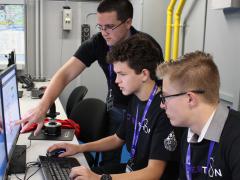 Florida-based students participated in the third annual CyberThon challenge in January.