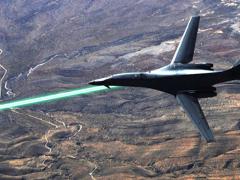 The Air Force Research Laboratory and the Defense Advanced Research Projects Agency work together on the General Atomics High Energy Liquid Laser Area Defense System, an electrically driven solid-state laser.