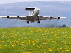 A NATO AWACS takes off from Forward Operating Location Ørland in Norway during during a training exercise. This summer’s Unified Vision will allow NATO officials to assess a variety of intelligence, surveillance and reconnaissance capabilities. Credit: Photo courtesy of NATO E-3A Component Public Affairs Office