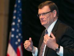 Defense Department CIO Terry Halvorsen addresses mobility concerns at the enterprise level. Photo by Michael Carpenter