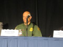 Panelists discuss immigration policies during the FCEA Homeland Security Conference.