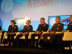 Panelists discuss military intelligence at the Intelligence and National Security Summit.