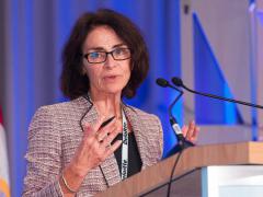 Former government intelligence officer Maureen A. Baginski believes open-source material, supplemented with classified data, should be the primary information around which analysts build knowledge.