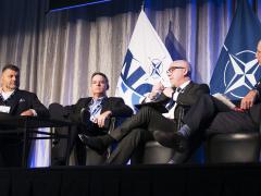 A panel explores acquisition innovation at NITEC 2017 in Ottawa.