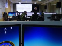 Experts at a Portuguese cyber defense center monitor network activity as they guard against intrusions. Portugal leads the Multinational Cyber Defence Education and Training (MNCDE&T) project, which is designed to help bring together NATO and allied nations to combat cyber attacks.